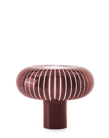 Teresa Table Lamp Burgundy