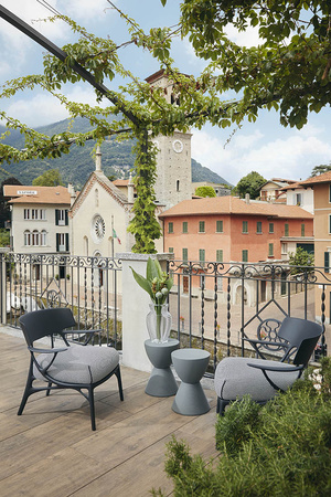 A.I. Lounge Outdoor Fotel Zielony Kremowy Zielony