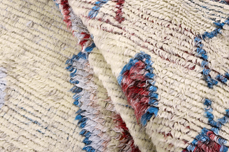 Reza's Tribe Ivory Red rug