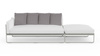 Gandiablasco Flat Sectional pouf