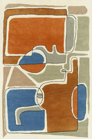 Toulemonde Bochart Bleu Des Yeux Multi Carpet