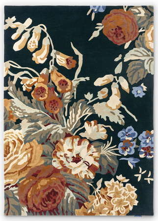 Sanderson Stapleton Park Navy Burnt rug 45318