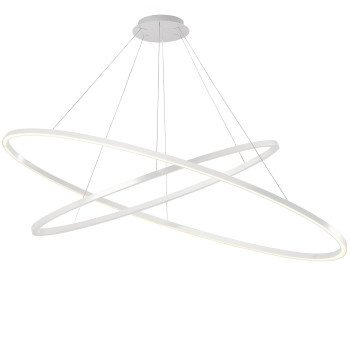 Lampa Wisząca Nemo Ellisse Double Mega 3000 K Biały