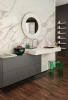 All Saints Mirror Green With Illumination