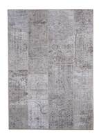 Vintage Iranian Patchwork Wool Carpet 10071 170x240