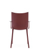 H.H.H. Graphic Impression Chair Maroon Lacquer