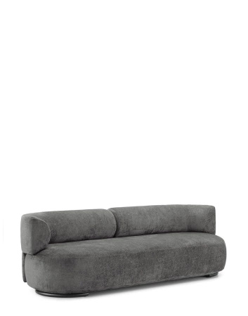 K-Waiting Chenille Sofa Szary