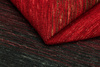 Rezas Panorama Kelim Black Red Carpet