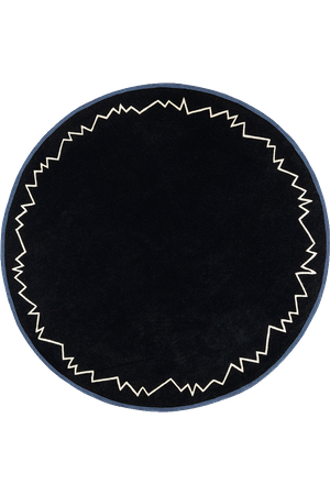 Toulemonde Bochart Baikal Noir carpet