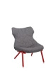 Foliage Trevira Armchair Red Gray