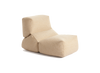 Siedzisko Gan Grapy Outdoor Soft Vichy Yellow