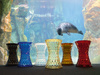 Stone Auxiliary Table Amber