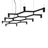 Nemo Crown Plana Pendant Lamp Black