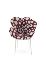 Alice's Flowers Pillow Red Dots