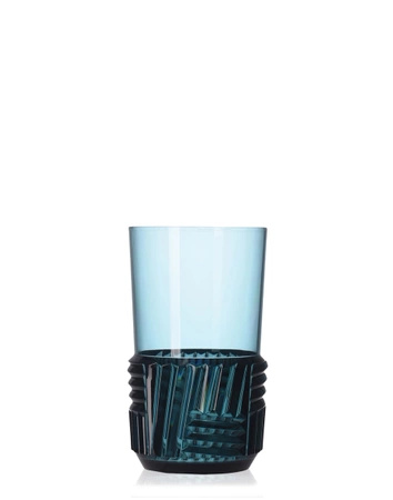 Trama Long Glasses Set (4 pieces) Blue