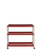 Trays 80 cm x 40 cm Wózek Bordowy