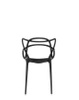 Masters Chair Black 4 pieces