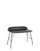 Earl Of Wood 119x65 cm Ash Black Desk