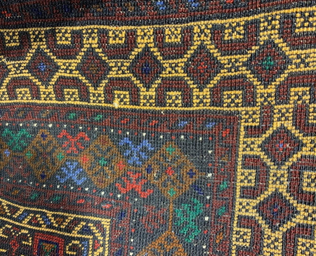 Dywan Wełniany Belutch Iranian 206x116