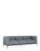 Asia Three-Seater Sofa (Panamino) Blue