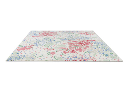 Laura Ashley Lilith Poppy Red Outdoor Carpet 480100