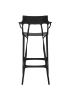 A.I. Stool Recycled 75 cm Bar Stool Black