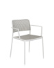 Audrey Chair White Gray