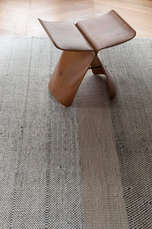 Nanimarquina Tres Stripes Carpet Black