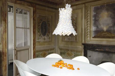 Bloom Hanging Lamp Transparent