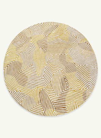 Louis de Poortere Coral Yellow Hippy Carpet 9799