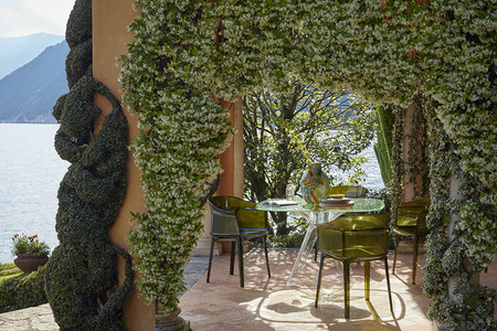  Sir Gio Square 120x120 cm Stół Przezroczysty Dymny