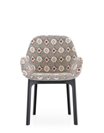 Clap Rubelli Armchair Black Cream