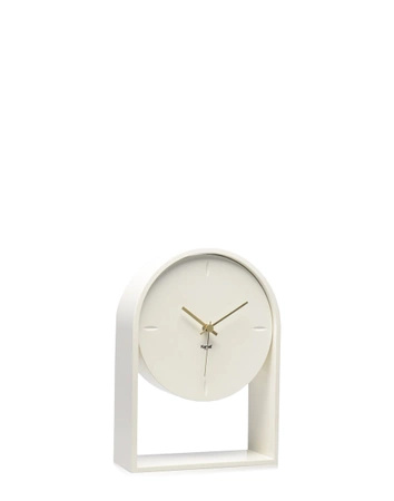 Air Du Temps Table Clock White