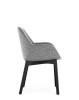 Clap Tissue Shirley Armchair Black Gray