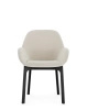 Clap Tissue Shirley Armchair Black White