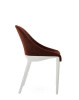Eleganza Ela Brummel Chair Rust White