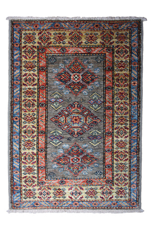 Kasak Wool Rug Unique 133222 65x91