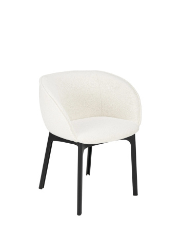 Charla Orsetto Chair White