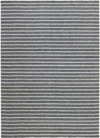 Rezas Nouveau Stripes Dark Grey/White Carpet