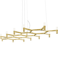 Lampa Wisząca Nemo Crown Plana Major Pozłacany