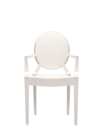 Louis Ghost Chair White