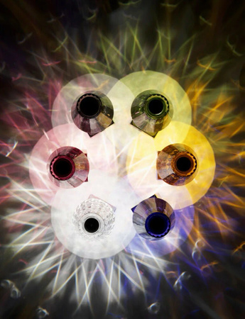Battery New Colors Lampka Niebieski