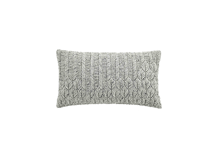Gan Chaddar Grey Pillow