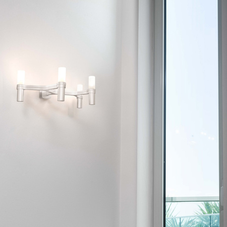 Lampa Ścienna Nemo Crown Wall 4 Biały