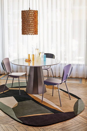 Toulemonde Bochart Polia Shape Automne carpet