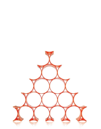 Infinity Bottle Stand Orange
