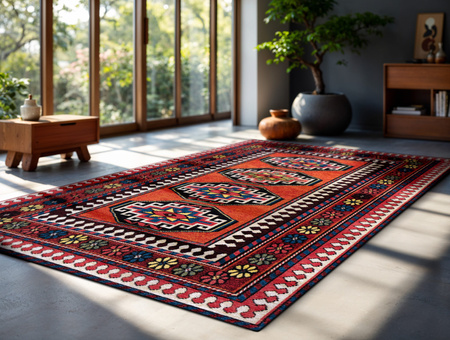 Dywan Louis de Poortere Antalia Red Mix 9844
