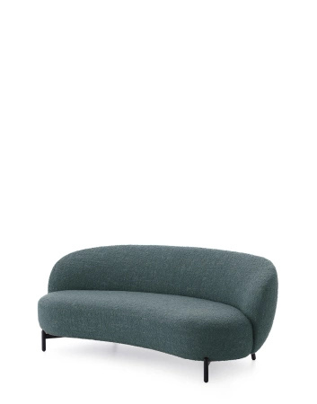 Lunam Curly Sofa Petrol