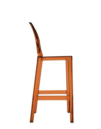 One More 75 cm Stołek Barowy Bursztynowy