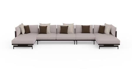 Modular Sofa Gandiablasco Onde Sectional 3